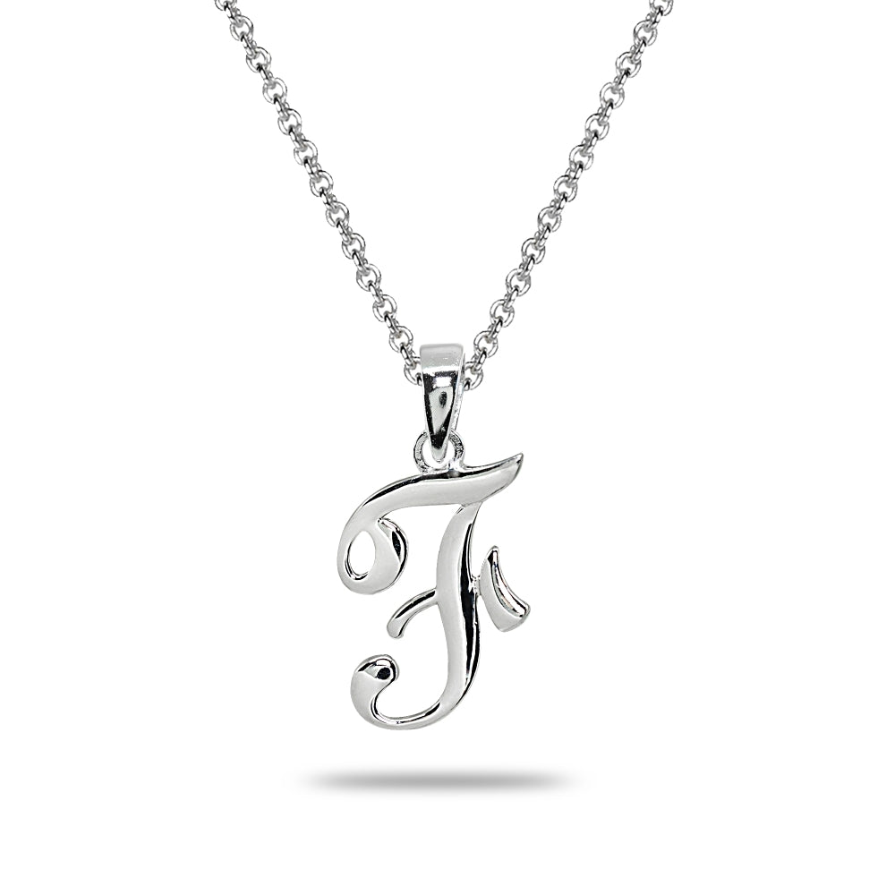 Sterling Silver N Letter Initial Alphabet Name Personalized 925