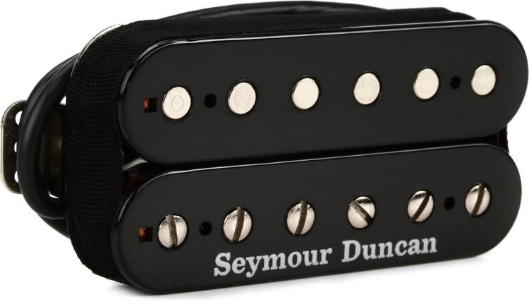 Back In Stock! Seymour Duncan Tb-14 Duncan Custom 5 Bridge Trembucker Pickup - Black