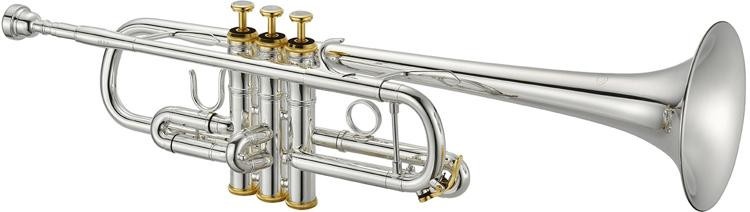 New  Xo 1624Rs-R Professional C Trumpet With Rose Brass Bell And Reverse Leadpipe - Silver-Plated