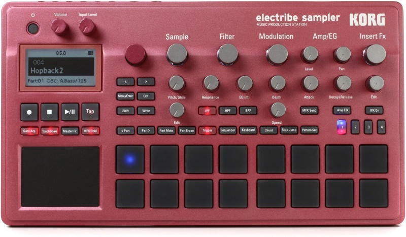 Korg Electribe Sampler - Metallic Red