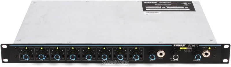 Shure Scm-810 8-Channel Automatic Mixer