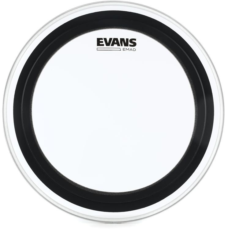Evans Emad Clear Bass Drum Batter Head - 16 Inch