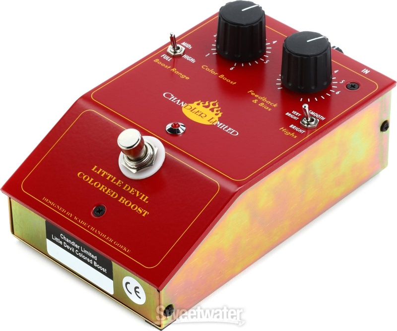 Chandler Limited Little Devil Colored Boost Distortion Pedal