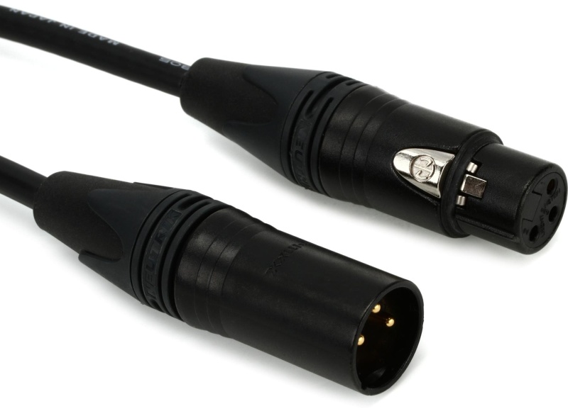 Pro Co Quad Xlr Cable - 10 Foot Black