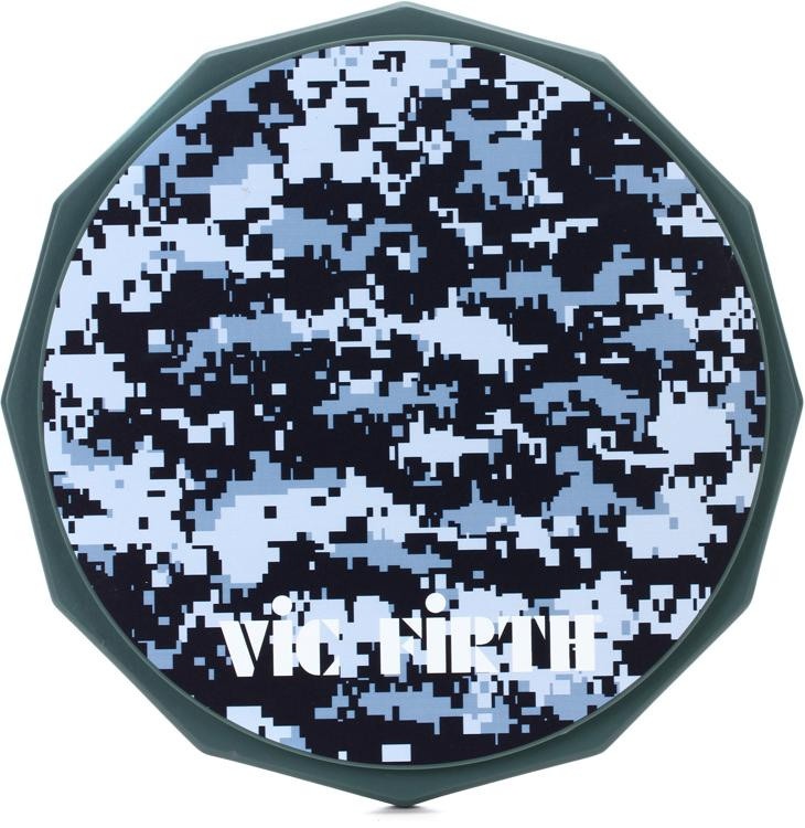 Vic Firth Camo Practice Pad - 12 Inch