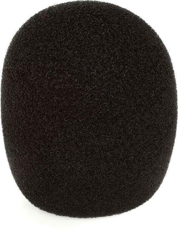 Back In Stock! On-Stage Asws30-B Windscreen For Gooseneck Microphones - Black (Each)