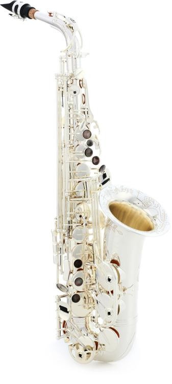 Growling Sax Uprise Series Professional Alto Saxophone Silver-Plated