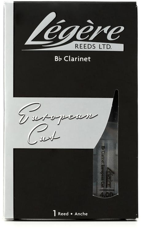 Legere Lgbbe- 4.0 European Cut Bb Clarinet Reed - 4.0