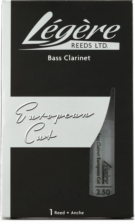 Legere Lgbce-2.5 European Cut Bass Clarinet Reed - 2.5