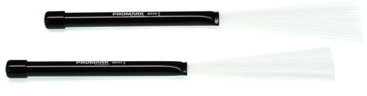 Promark B600 Retractable Nylon Brushes (Pair)