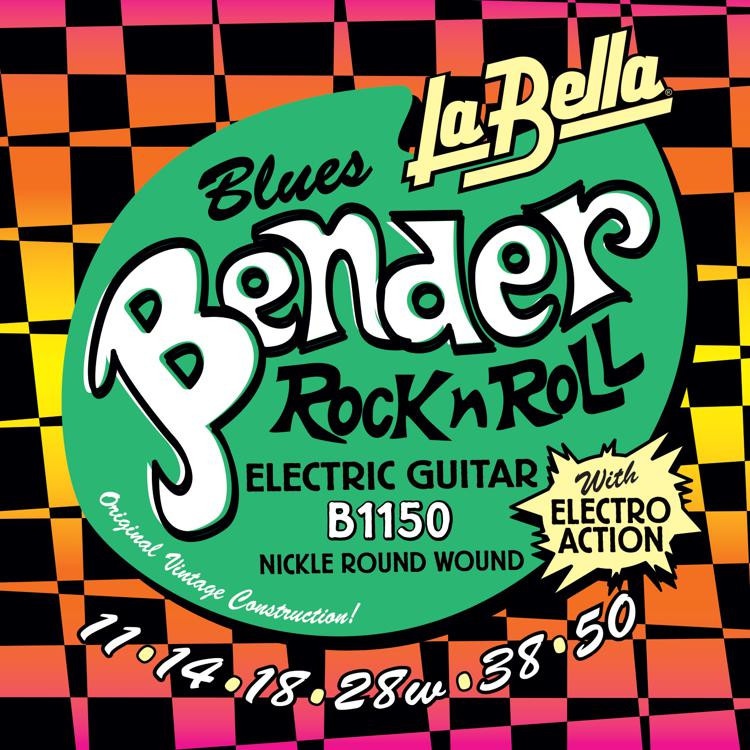 La Bella Bender Electric Guitar Strings - .011-.050 Blues