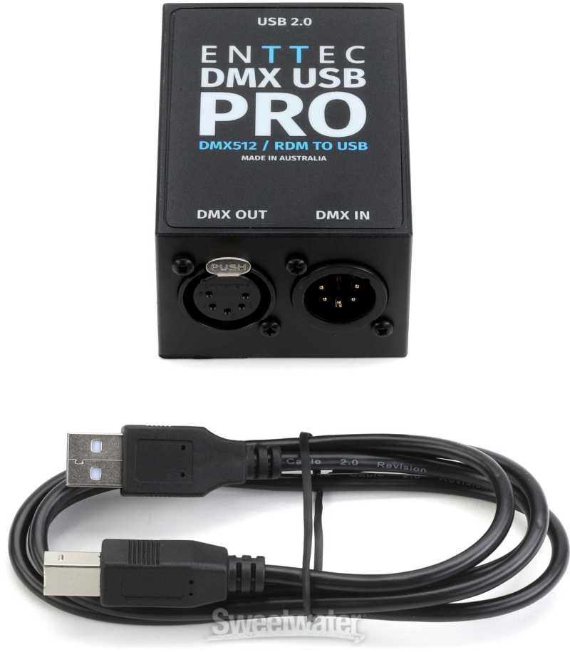 Enttec Dmx Usb Pro 512-Channel Usb Dmx Interface