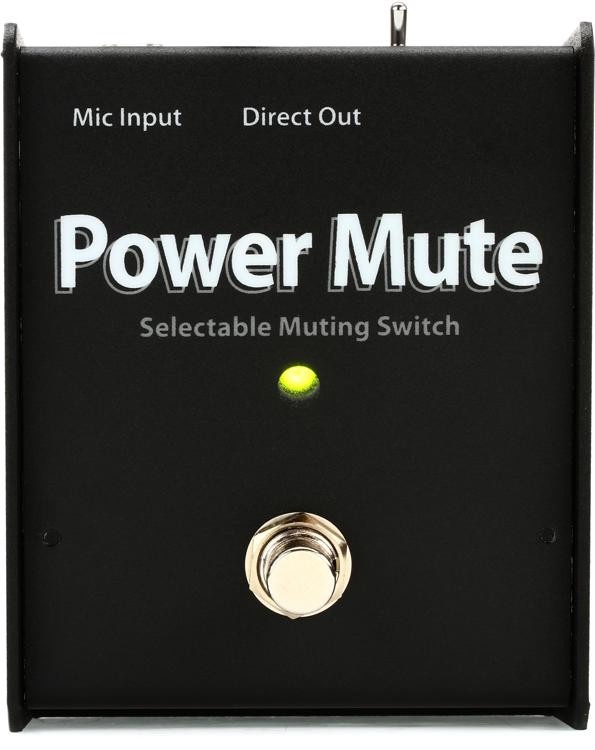 Pro Co Power Mute Active Microphone Muting Pedal