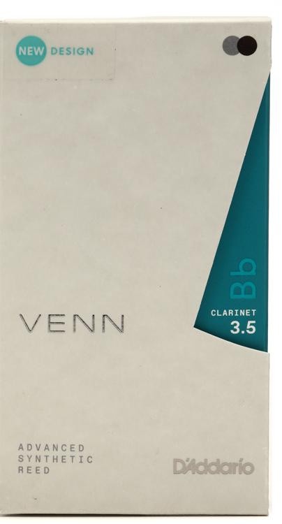 D'addario Vbb0135g2 Venn Generation 2 Bb Clarinet Reed - 3.5