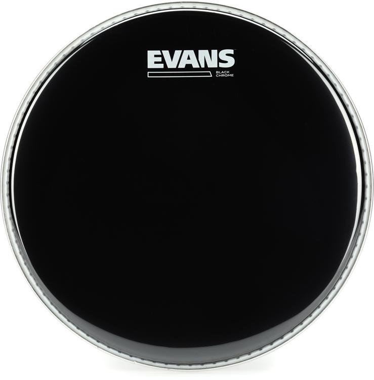 Evans Black Chrome Tom Batter Head - 10 Inch