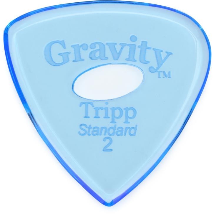 Gravity Picks Tripp - Standard, Elipse Grip, 2Mm