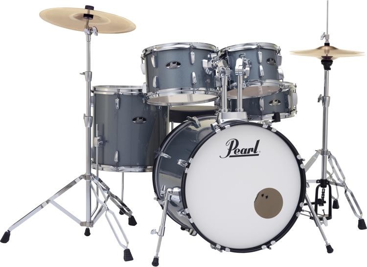 Pearl Roadshow Rs505c/C 5Piece Complete Drum Set With Cymbals