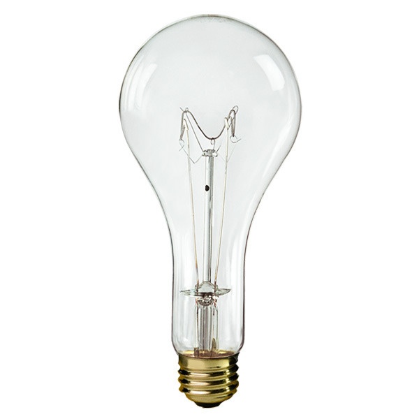 300 Watt - Clear - Incandescent Ps25 Bulb