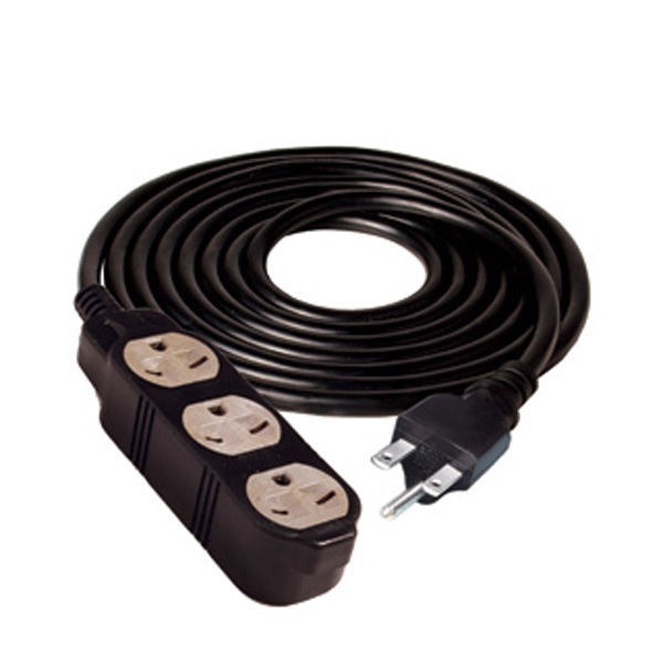 Heavy Duty Extension Cord 3 Prong Grounded Plug