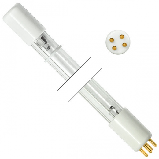 4 Pin - Single Ended UV Germicidal Preheated Lamp - 17 Watt