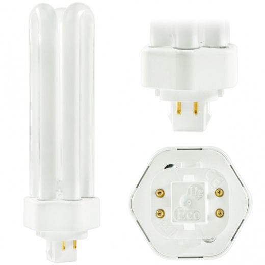 F42tbx/830/A/4P/Eol - 4 Pin Gx24q-4 Base - 3000 Kelvin Compact Fluorescent Lamp