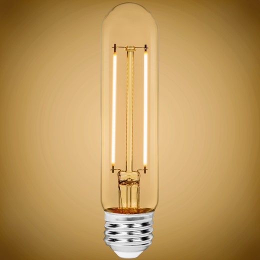 450 Lumens - 4 Watt - 2700 Kelvin - Led T10 Tubular Bulb