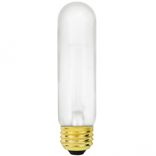25 Watt Silicone Coating Incandescent T10 Light Bulb