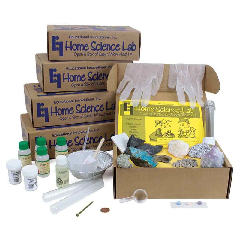 Home Science Lab Home Science Lab - Caves, Crystals & Mineral Treasures