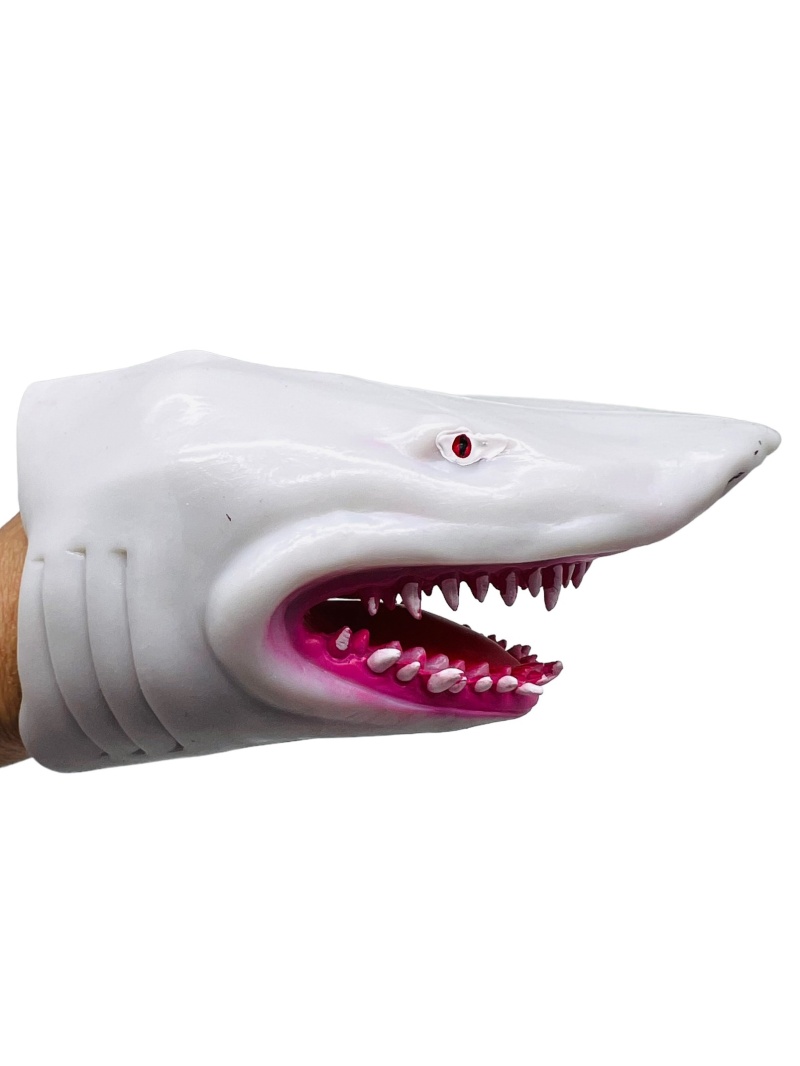 Two Shark Hand Puppets
