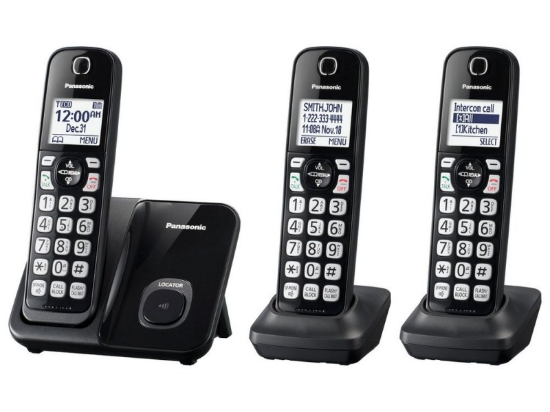 3Hs Cordless Telephone In Black