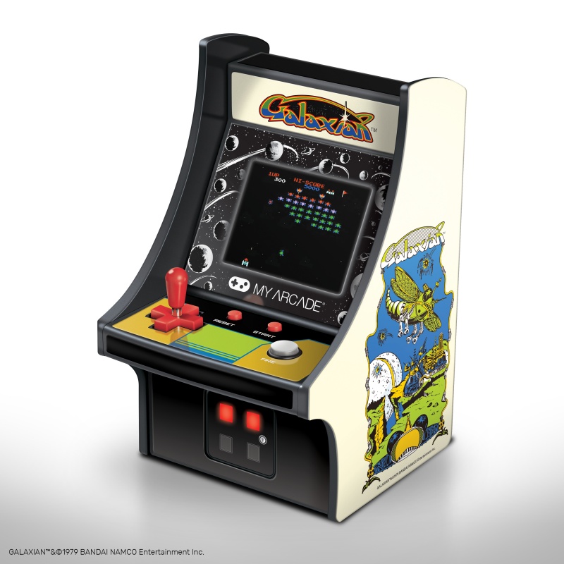 6In Collectible Rtro Galaxian Micro Play