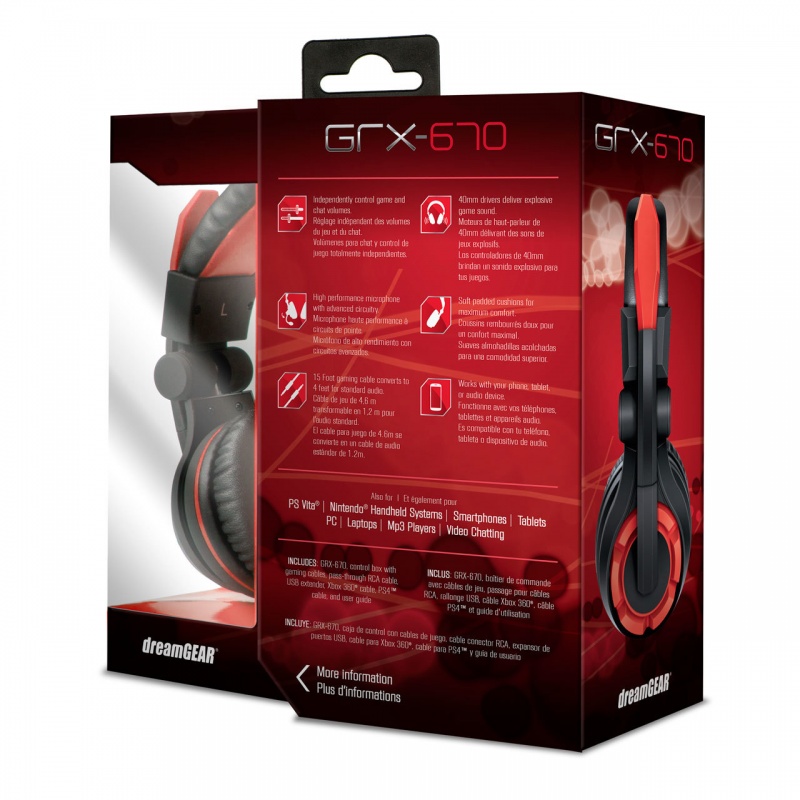 Grx-670 Universal Wired Gaming Headset