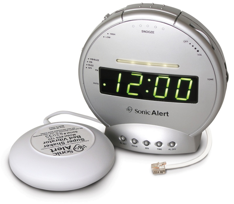 Alarm Clock With Phone Sig And Vib