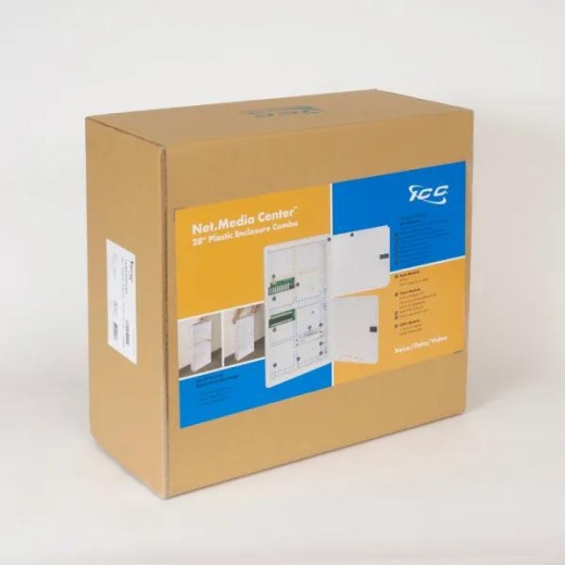 ICC Combo Net Media Center, Plastic, 28"