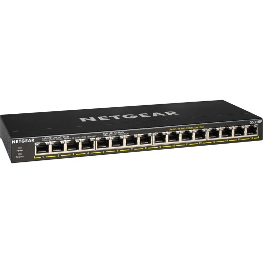 Netgear 16 Port Gigabit Unmanaged PoE Switch