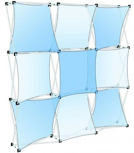 Collage Pop-Up™ Kits, Lg33 Frame, 1 Cf1a, 4 Cf1c, 2 Cf1d, 2 Cf1e