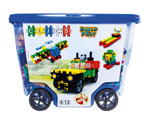 Clics Rollerbox 20 in 1: The Ultimate Building Experience for Kids