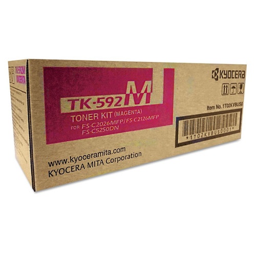 1T02kvbus0 | Original Kyocera Tk-592M Toner Cartridge - Magenta
