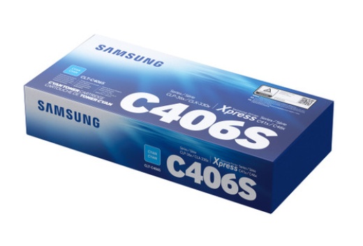 Original Samsung (Clt-C406s) Toner Cartridge – Cyan