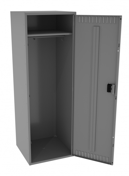 Single Tier Locker - One Wide Without Legs (Assembled)