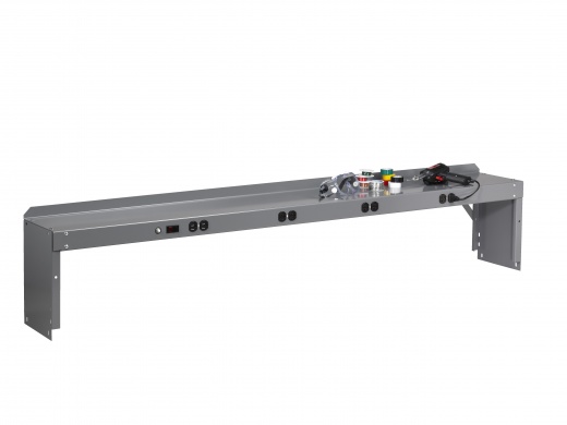 Electronic Workbench Riser - Installed