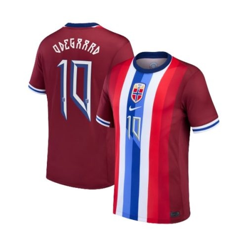 2024 Norway ODEGAARD #10 Home Soccer Jersey
