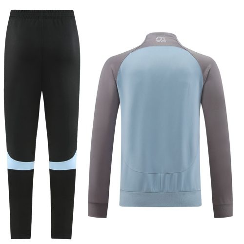 2022-2023 Club America Jacket + Pants Training Suit Gray, Size: s