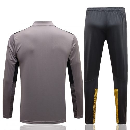 2021-2022 Dortmund Training Suit Light Grey, Size: 2Xl