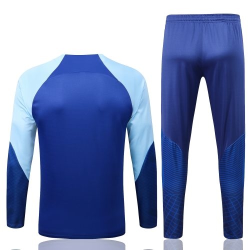 2022-2023 Atletico Madrid Training Suit Blue, Size: m