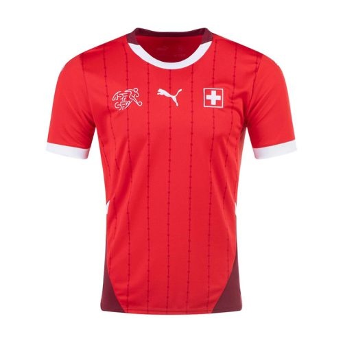 2024 Switzerland Euro Home Soccer Jersey