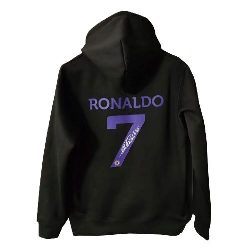 2022-2023 Al Nassr Ronaldo #7 Sweater Hoodie Black