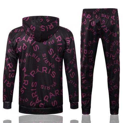 2021-2022 Psg Hoodie Training Suit Purple Ads, Size: m