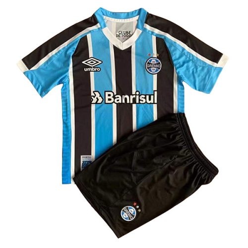 Kids 2022-2023 Gremio Home Soccer Kit, Size: 18