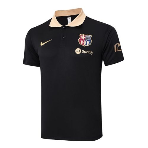 2024-2025 Barcelona Black Polo